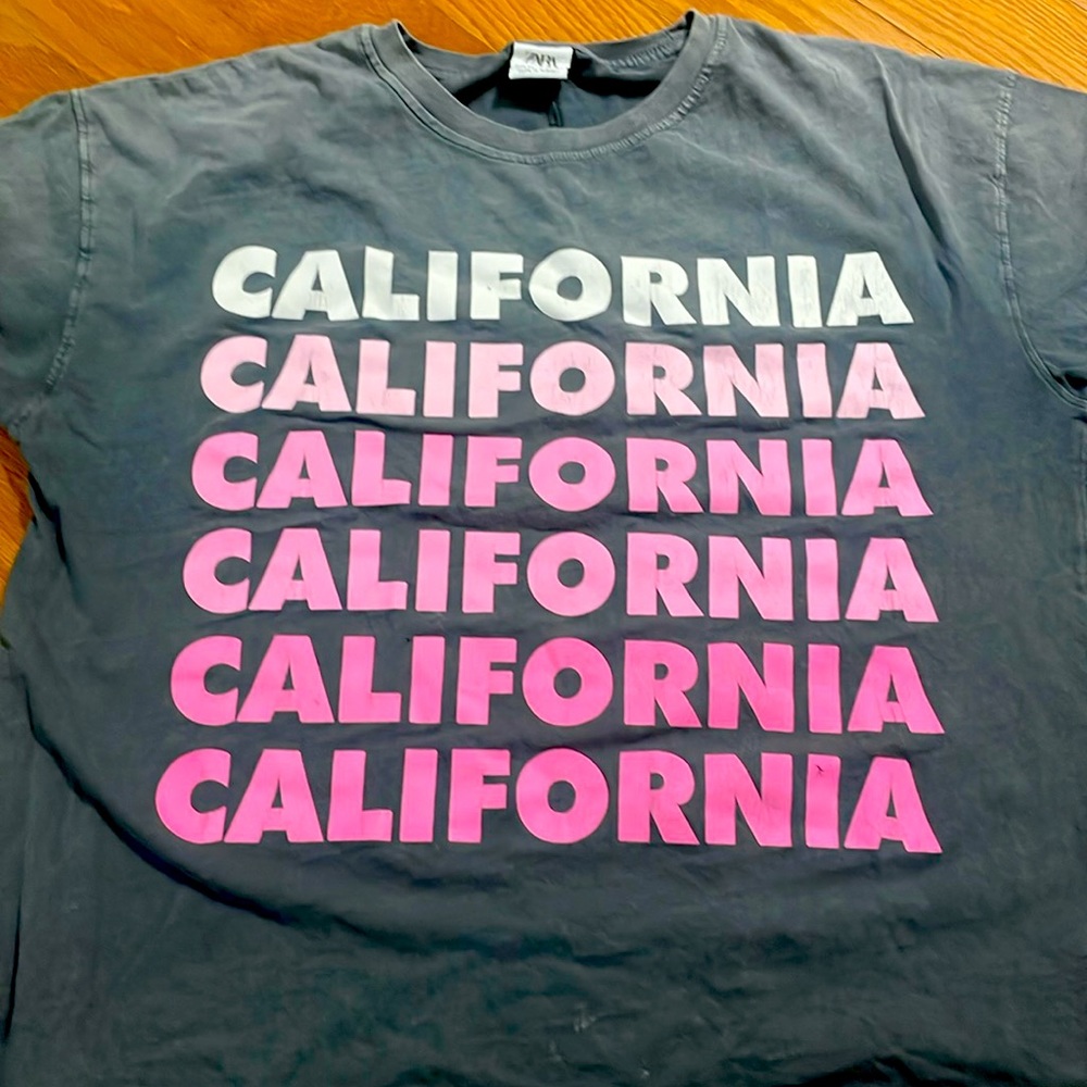 Zara California T-shirt